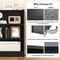 Costway 2 PCS 3-Tier Bookcase Open Multipurpose Display Rack Cabinet with Adjustable Shelves White/Black/Brown